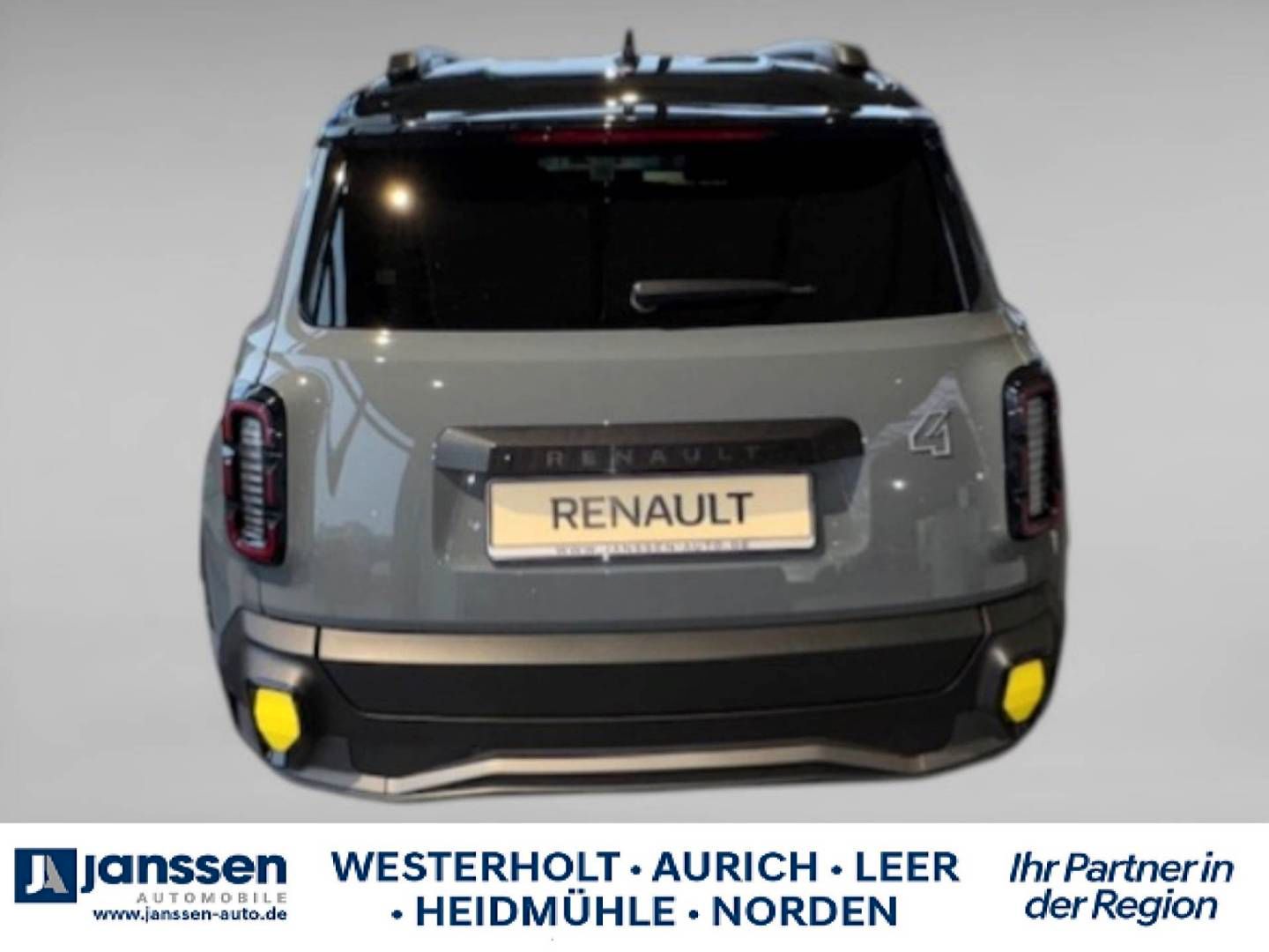 Fahrzeugabbildung Renault 4 E-Tech elektrisch Iconic 150 Comfort Range