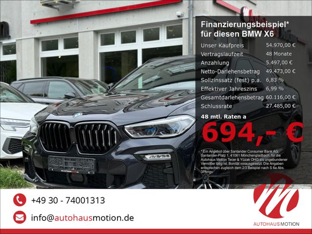 BMW X6 xDrive 30 d M Sport Laser Pano HUD Memory Kam