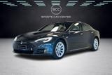 Tesla Model S 90 D / Autopilot / Panorama - mit Elektro-Antrieb: Grau, Luftfederung, Limousine