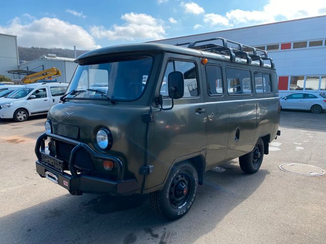 Andere UAZ Buchanka Kasten Womo 4x4 Unfall