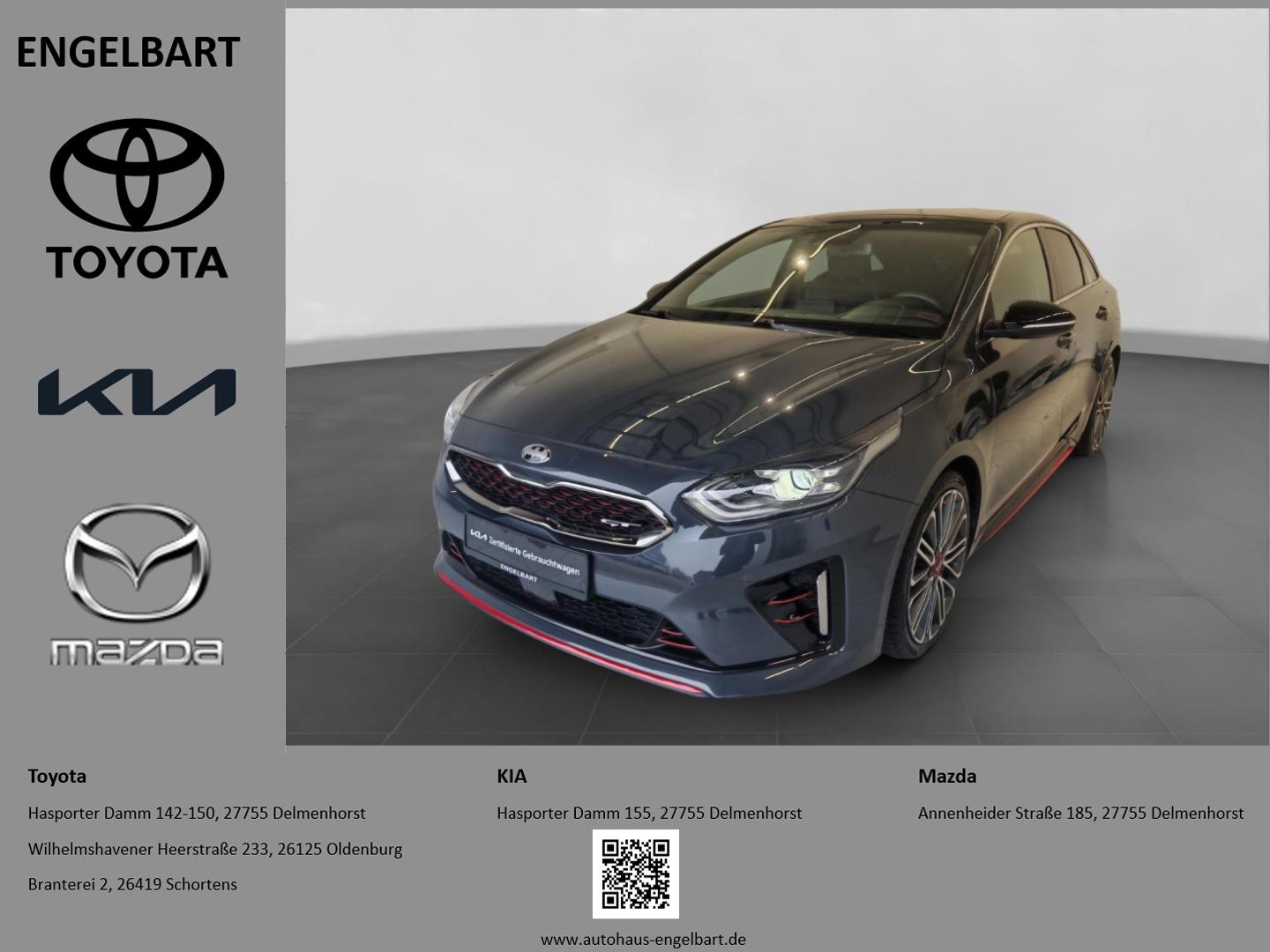 Kia ProCeed 1.6T-GDI GT Schiebedach Navi-Paket Komfo