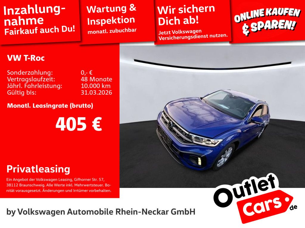 T-Roc 2.0 TSI R-Line DSG 4Motion Navi AHK Kamera