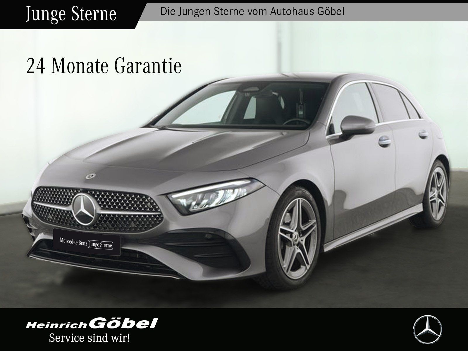 Fahrzeugabbildung Mercedes-Benz A 200 AMG+FAHRASSIST+AMBIENTE+LED+KAMERA+CARPLAY