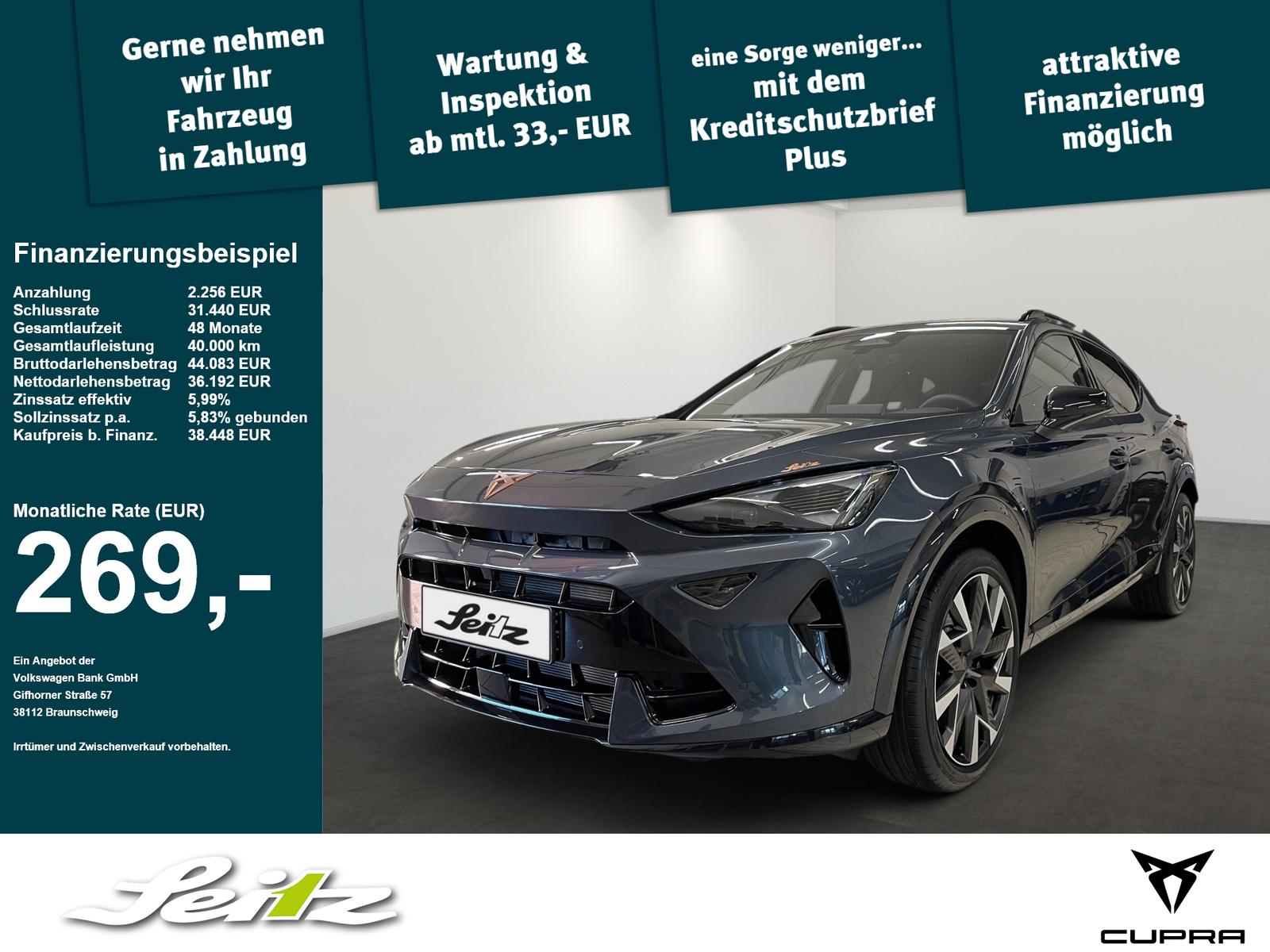 Cupra Formentor 2.0 TSI 4Drive VZ *AHK*SENNHEISER*KAME