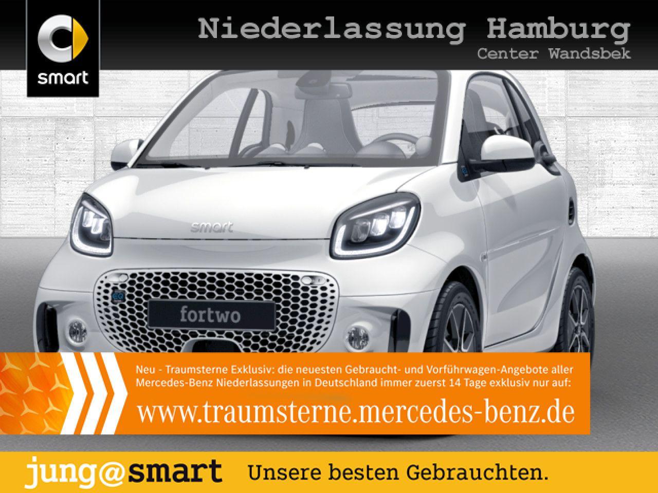 Smart fortwo EQ/Passion/22kW/SHZ/Pano/LED/Excl/+Paket/