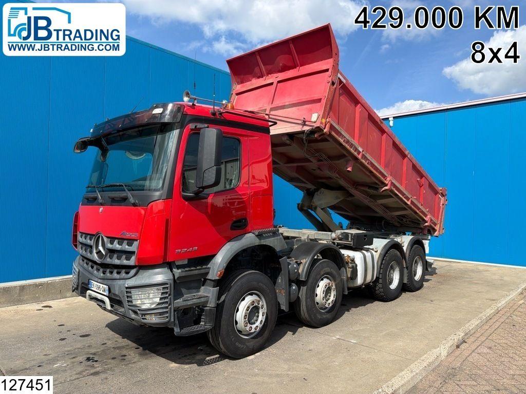 Mercedes-Benz Arocs 3243 8x4, EURO 6, Steel suspension, Mayenn