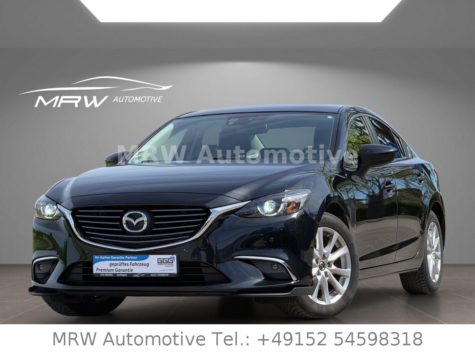 Mazda 6 Lim. Exclusive-Line LED PDC TEMPO TÜV NEU