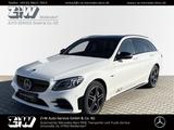 Mercedes-Benz C 300 e T-Modell AMG Line VOLL*360°*PANO*BURM*MB - mit Hybrid-Antrieb: Weiß, Sitzbelüftung