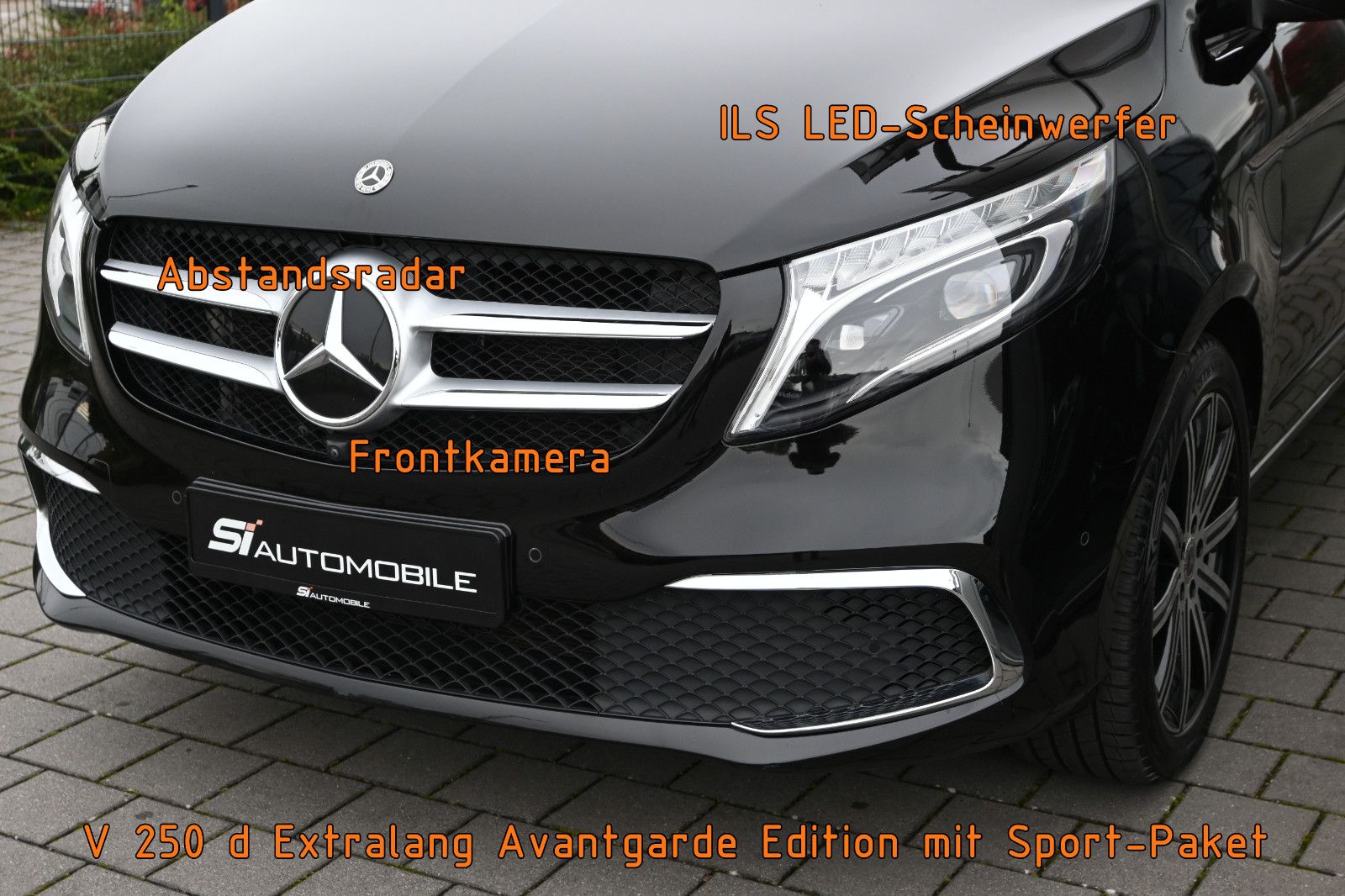 Fahrzeugabbildung Mercedes-Benz V 250 d Extralang 9G AV.SPORT-PAKET °ACC°AHK°19"