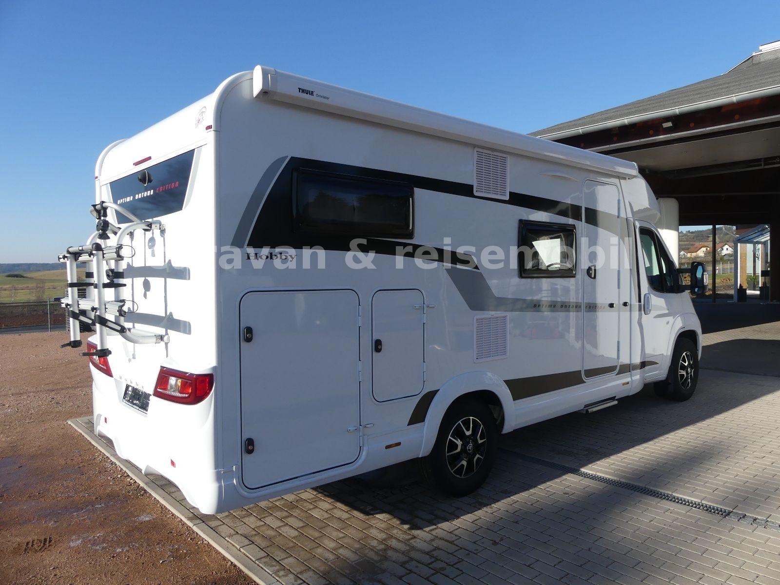 Hobby Optima OnTour Edition V65 GE /Radträ/Markise/TV