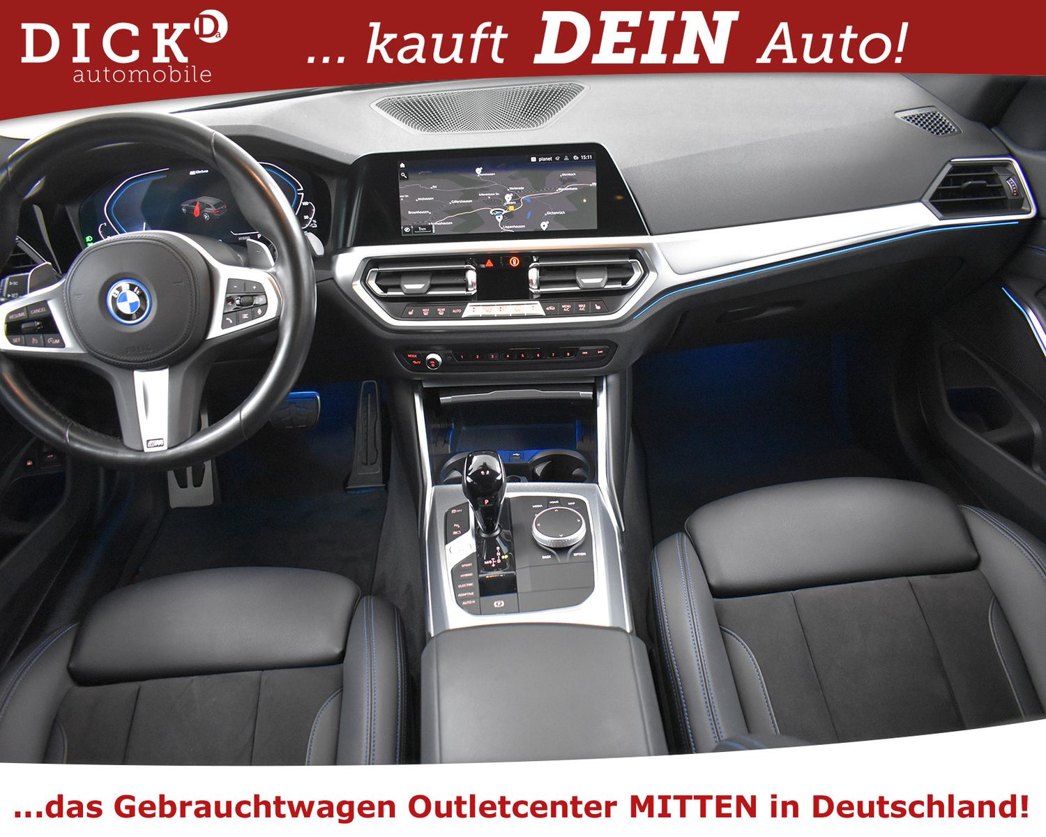 BMW 330e Sport Aut M PAKET+SHADO+VIRTU+PROF+LED+AHK+ - Image 8