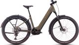 Cube Reaction Hybrid Pro 800 Allroad dustyolive´n´gol - Cube E-Bikes