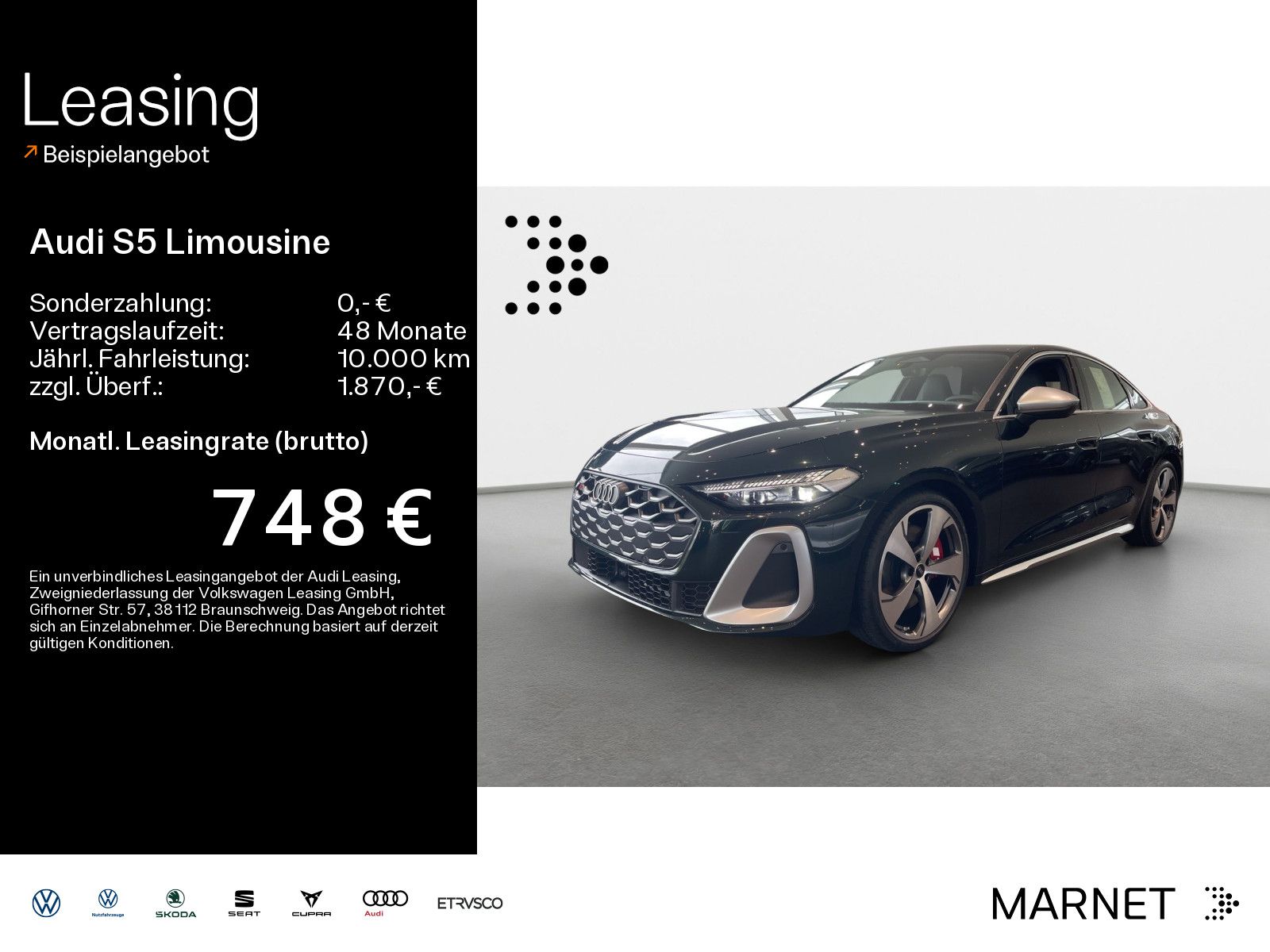 Audi S5 Limousine TFSI 270 kW S tronic