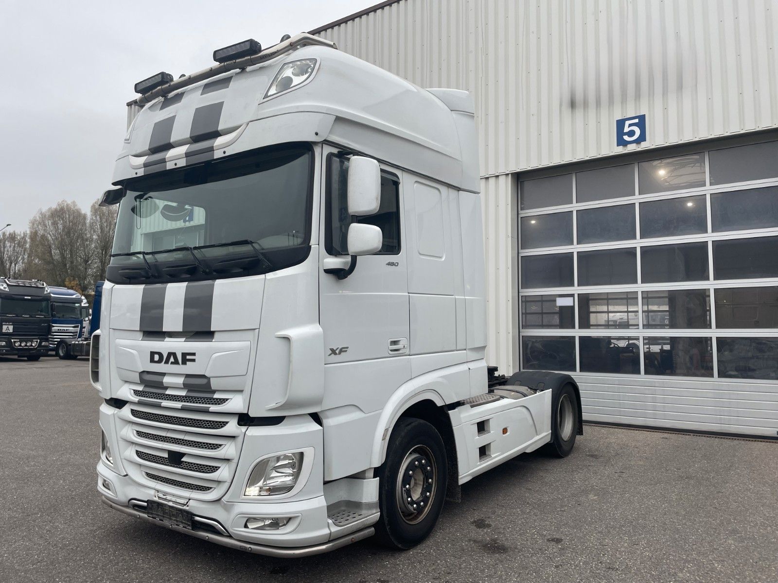 Fahrzeugabbildung DAF FT XF480 SSC, 2x Tank, Standklima, Lampenbügel