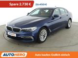 BMW 520d Luxury Line Aut.*NAVI*LED*TEMPO*PDC*CAM*SHZ - blaue BMW 520