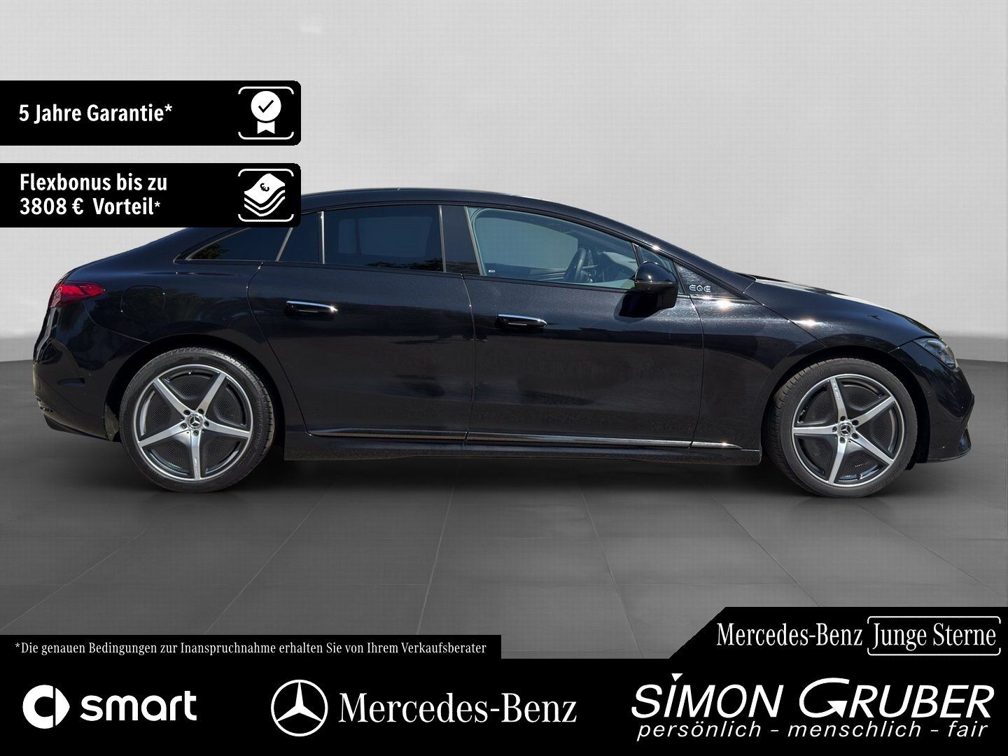 Fahrzeugabbildung Mercedes-Benz EQE 500 4M AMG Premium+ Nappa Hyper Pano Md 2025