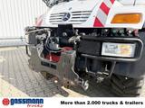 Unimog U400 4x4, Frontzapfwelle, Heckkran Hiab XS - Unimog Hiab