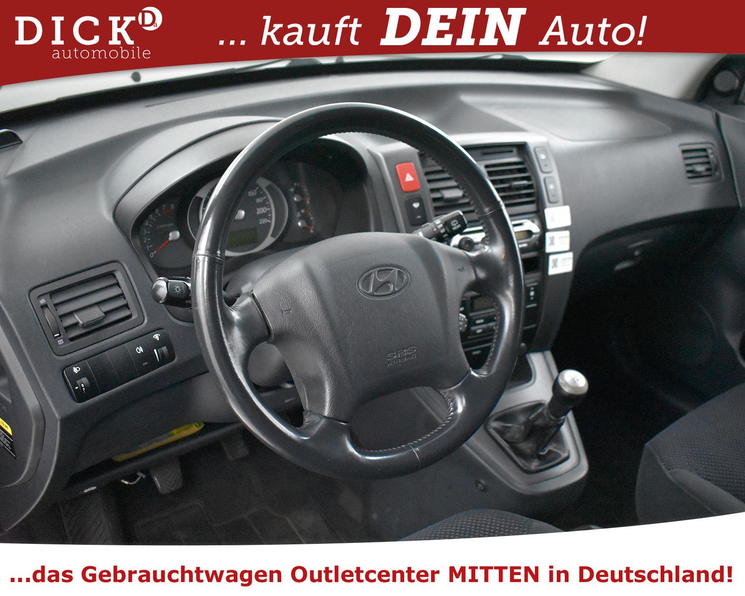 Fahrzeugabbildung Hyundai Tucson 2.0i GEPFLEGT+1-HAND+CLIMATR+SHZ+AHK+TÜV+