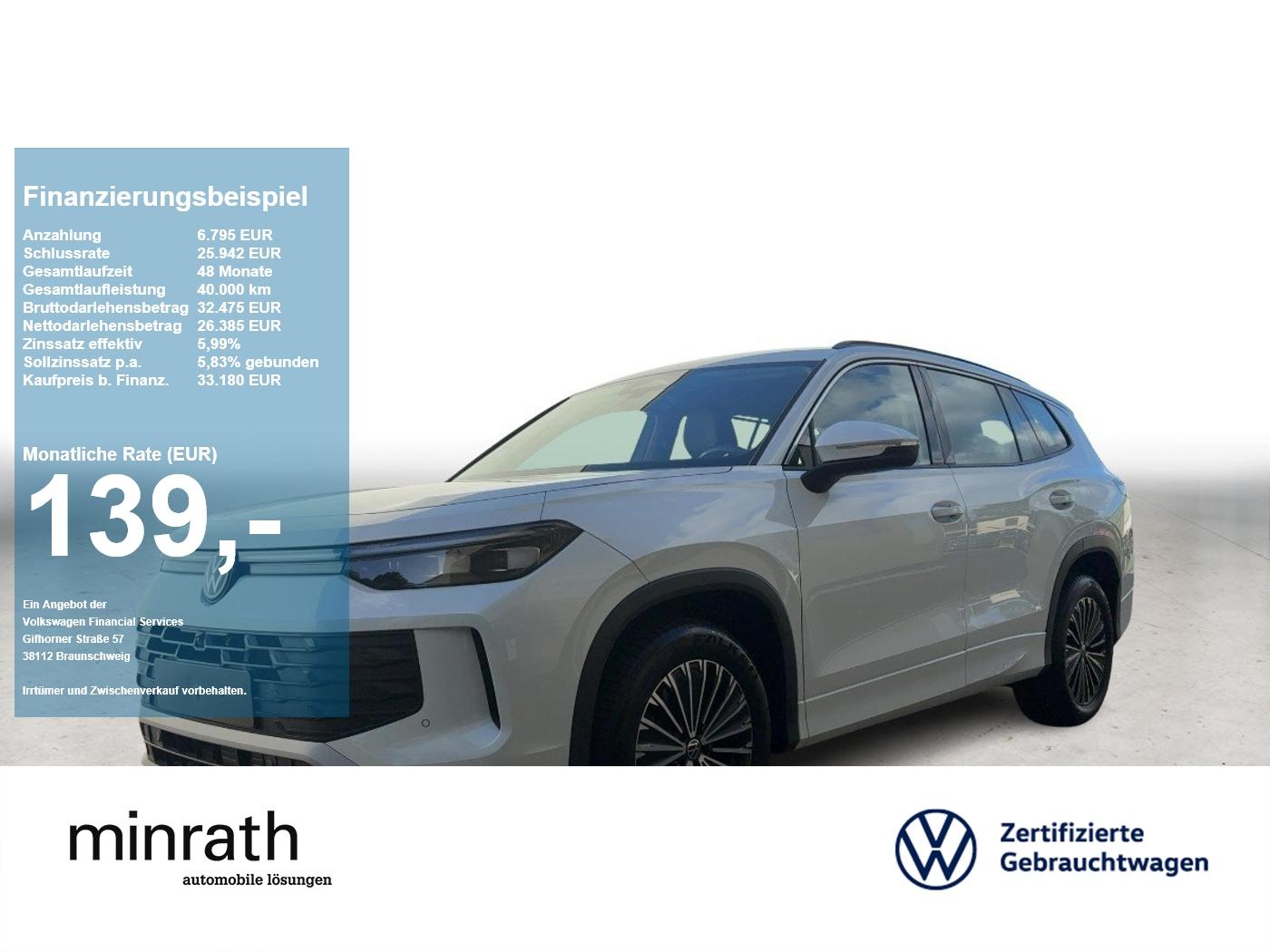 Volkswagen Tayron Life 1.5 eTSI DSG MATRIX+AHK+ACC+NAVI+360