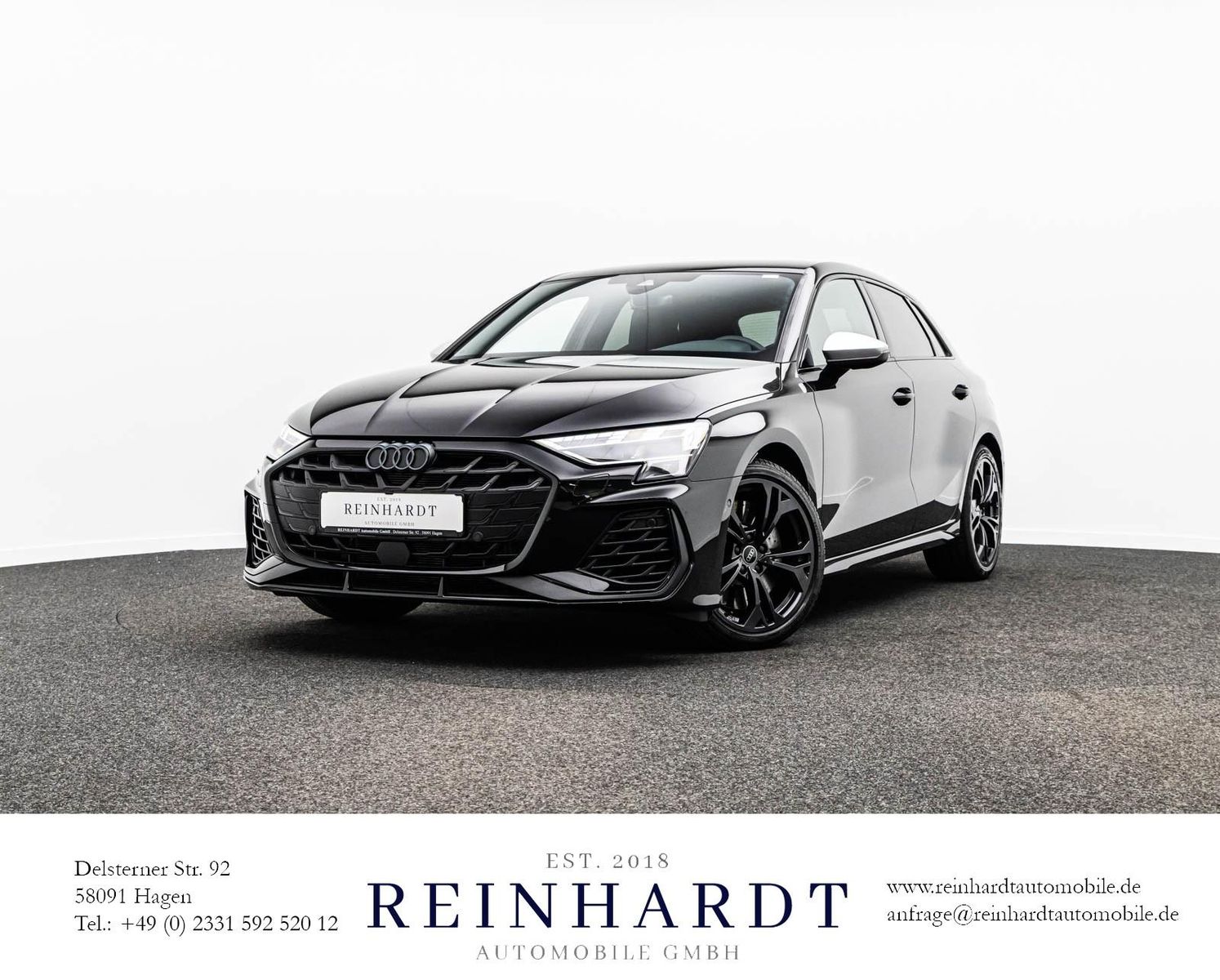 AUDI S3 SPORTBACK 2.0TFSi ALL-BLACK/19Z./ACC/e-SITZ