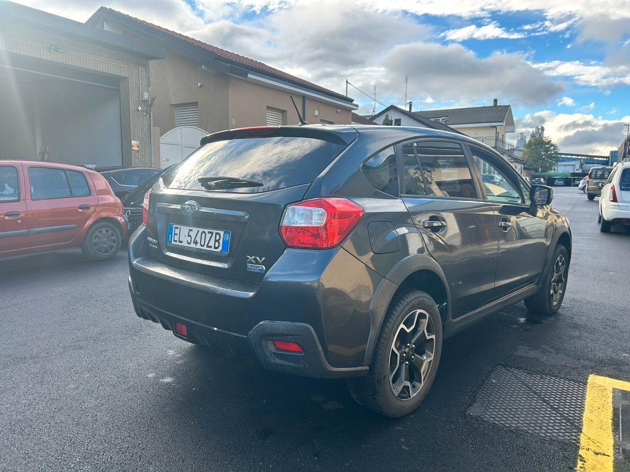 Subaru XV 2012 — engine 1.998 cm³, 147 HP (108kW)