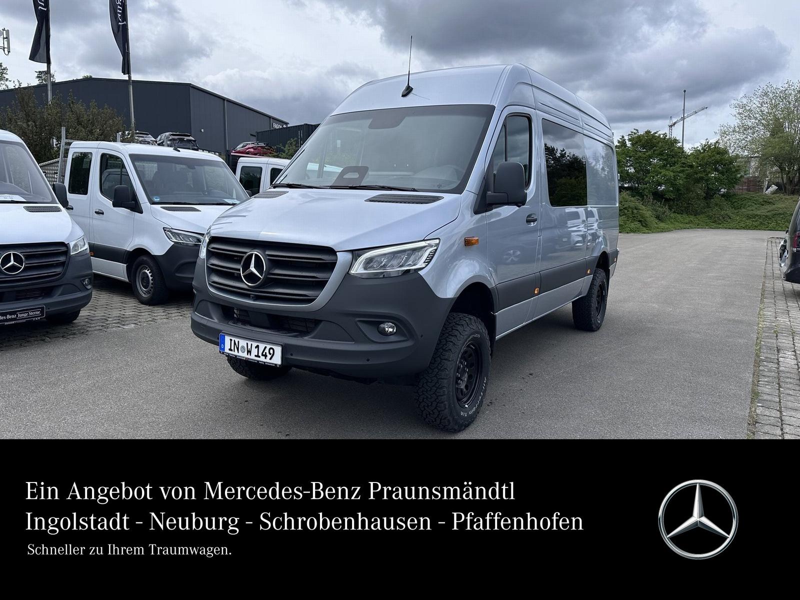 Mercedes-Benz Sprinter 319 CDI 4x4+Wohnmobilvorb.+360Kam+LED