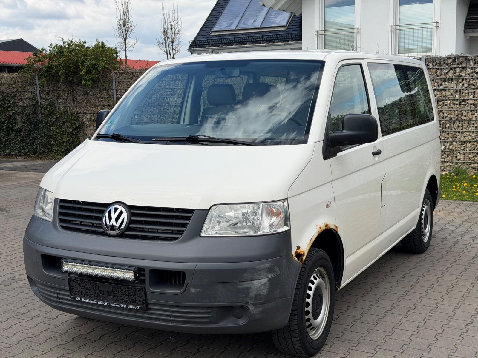 Volkswagen T5 1.9TDI Caravelle*TÜV 08/27*9-Sitzer*Ahk*