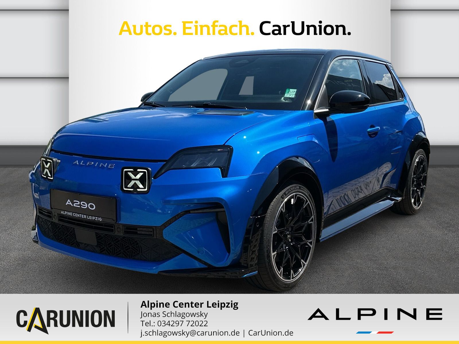 Alpine A290 GT*Driving-Paket* Beheiz. Lenkrad*