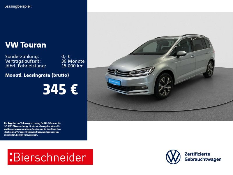 Volkswagen Touran 1.5 TSI DSG Highline AHK PANO LED CAM