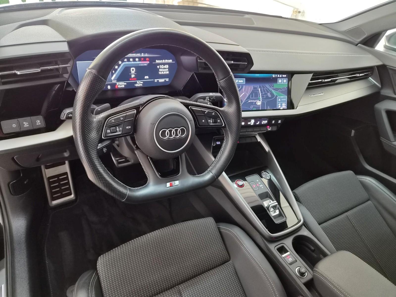 Audi S3 Lim. 2.0 TFSI qu. Matrix Virtual plus B&O 19", миниатюра 14