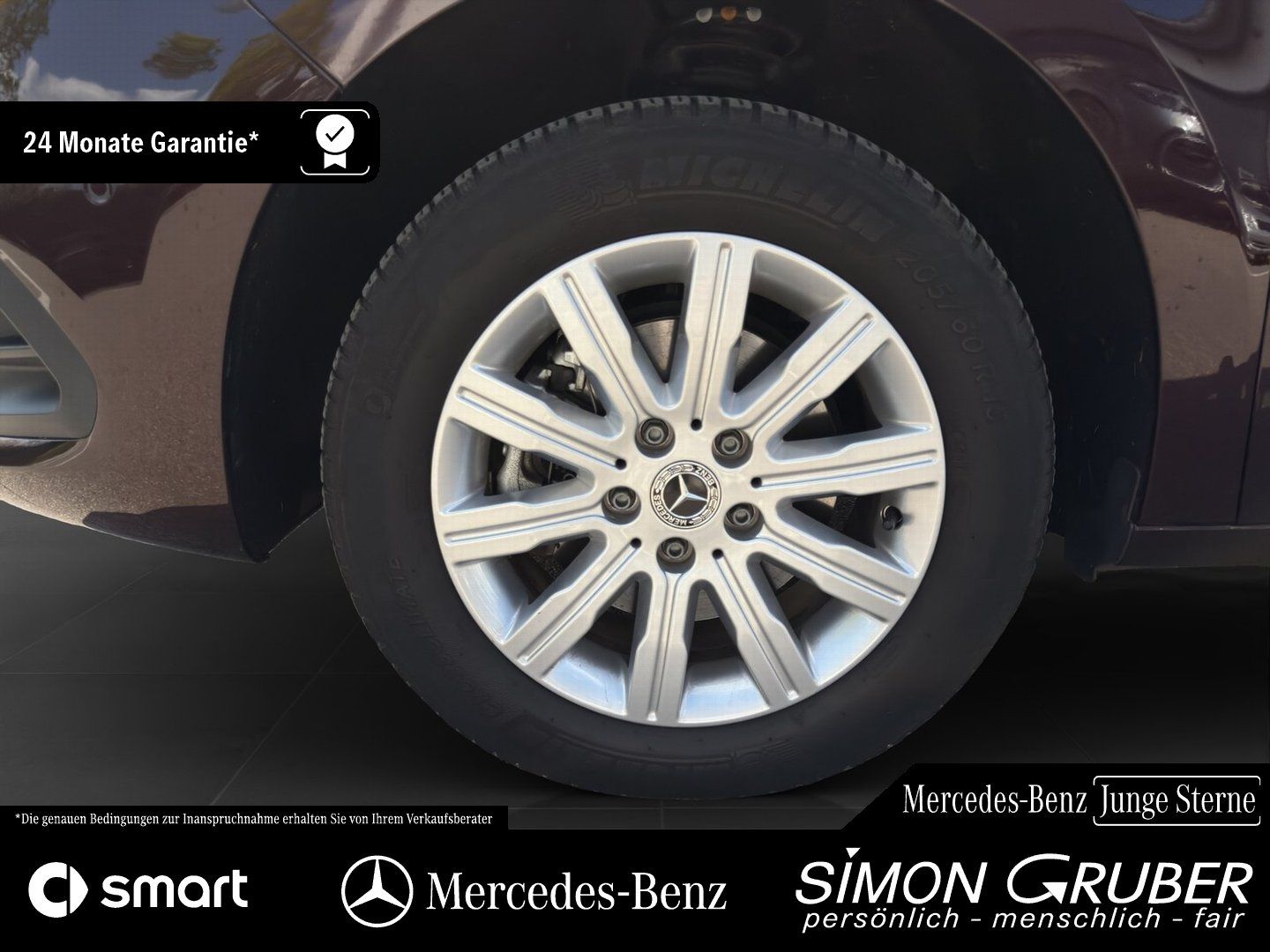 Fahrzeugabbildung Mercedes-Benz EQT 200 Power Ambi Kamera LED AHK AC22/DC75