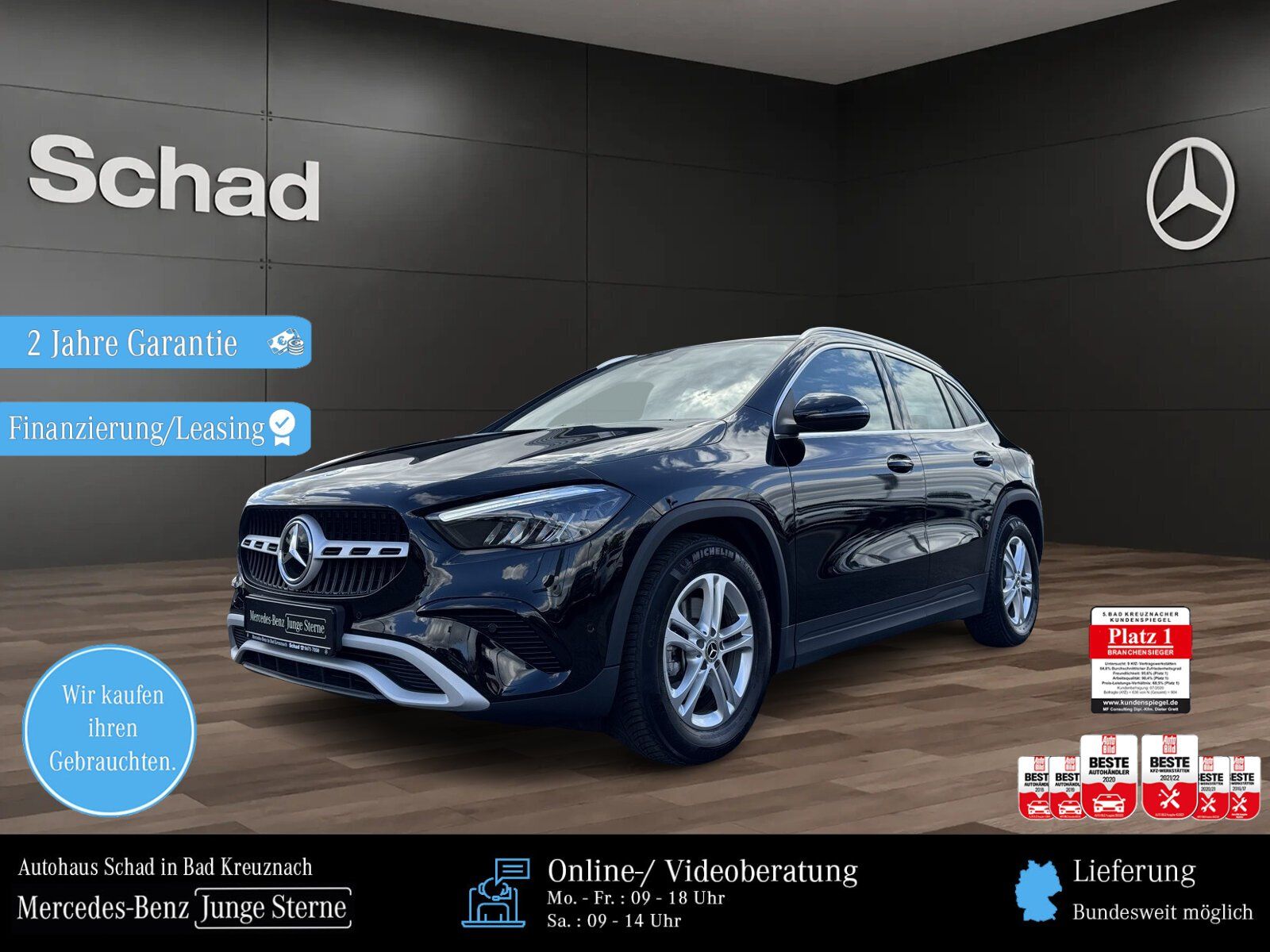 Mercedes-Benz GLA 200 NAVI+LED+KAMERA+EASY-PACK+ASSIST+SHZ+DAB