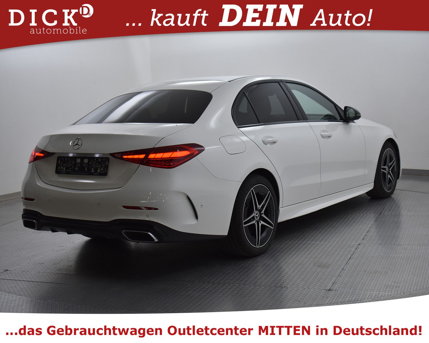 MERCEDES-BENZ C200d 9G 2X AMG Line NIGHT+KAM+LED+NAV+VIRTU+SHZ - Image 8