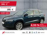 Skoda Karoq 1.0 TSI CLEVER LED+NAV+APP+GRA+SHZ+PDC+AHK - SKODA Karoq Leasingangebote für Privatpersonen