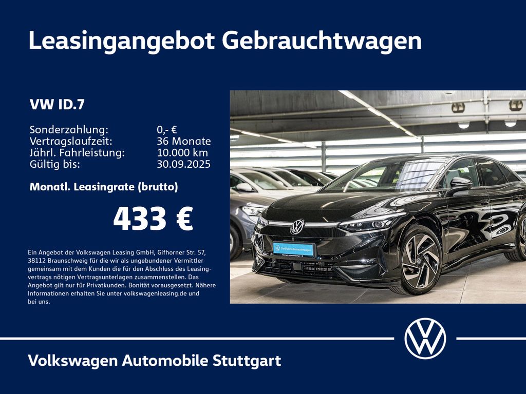 Volkswagen ID.7 Pro Navi Kamera Tempomat Head-up-Display SH