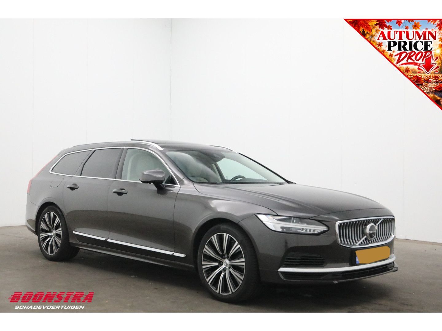 Volvo V90 T6 Recharge AWD LED ACC HUD H/K 360° Pano Ap imagem 2