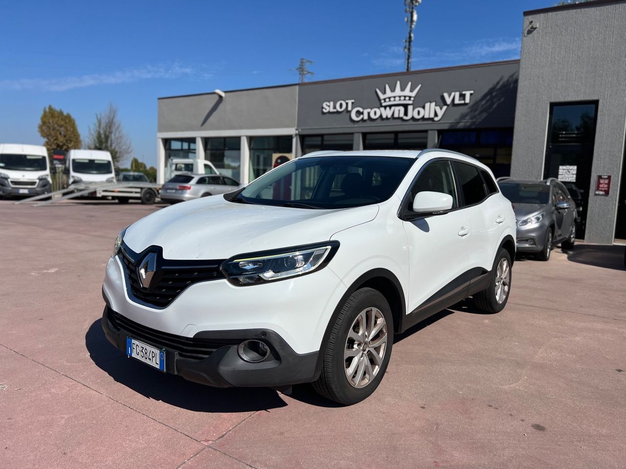Renault Kadjar 2016, 1.5D dīzelis, Manuāls, Universāls, Balts — Latvijā