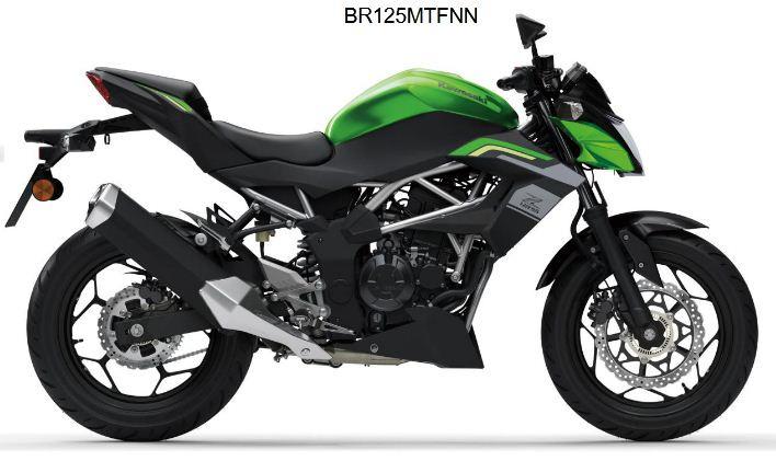 Kawasaki Z125 Modell 2026 !!  beide Farben am Lager