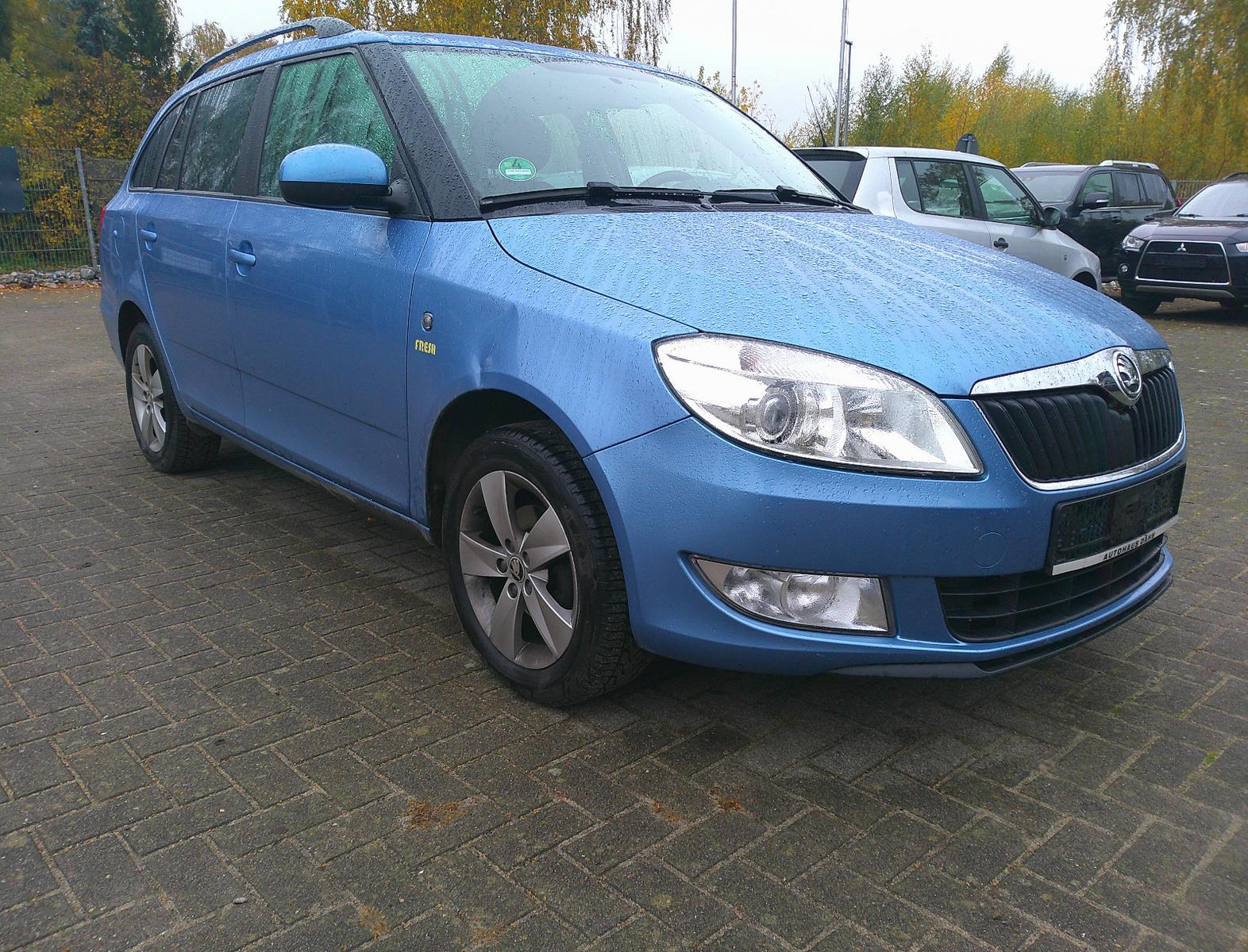 Skoda Fabia 2013 — interior