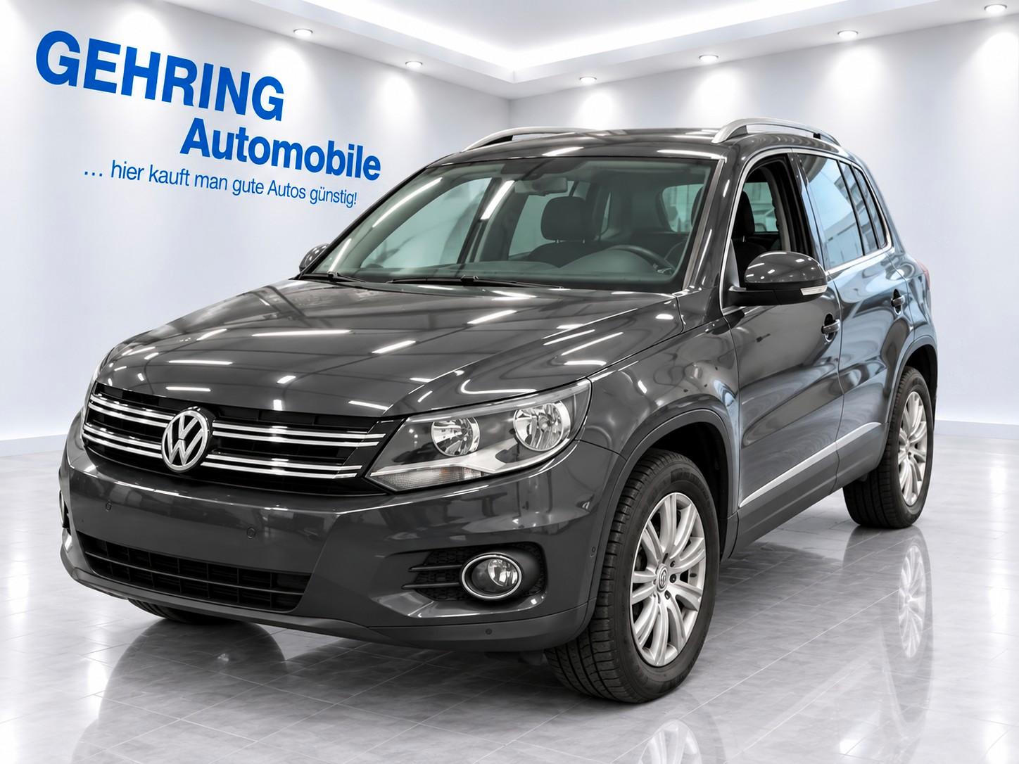 Volkswagen Tiguan 4Motion 185 TDI DSG*Ahk 2,5T*Klima*8Räder