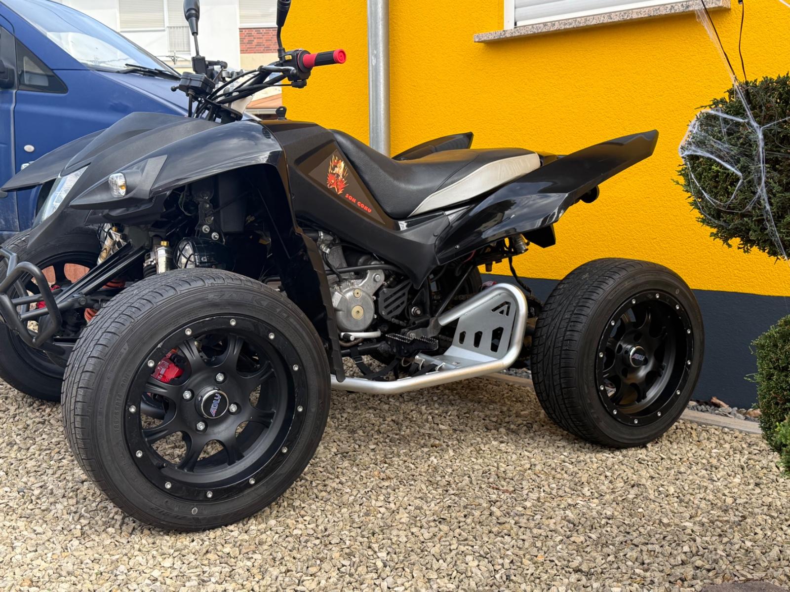 Adly  2009 — engine 500 cm³, 46 HP (34kW)