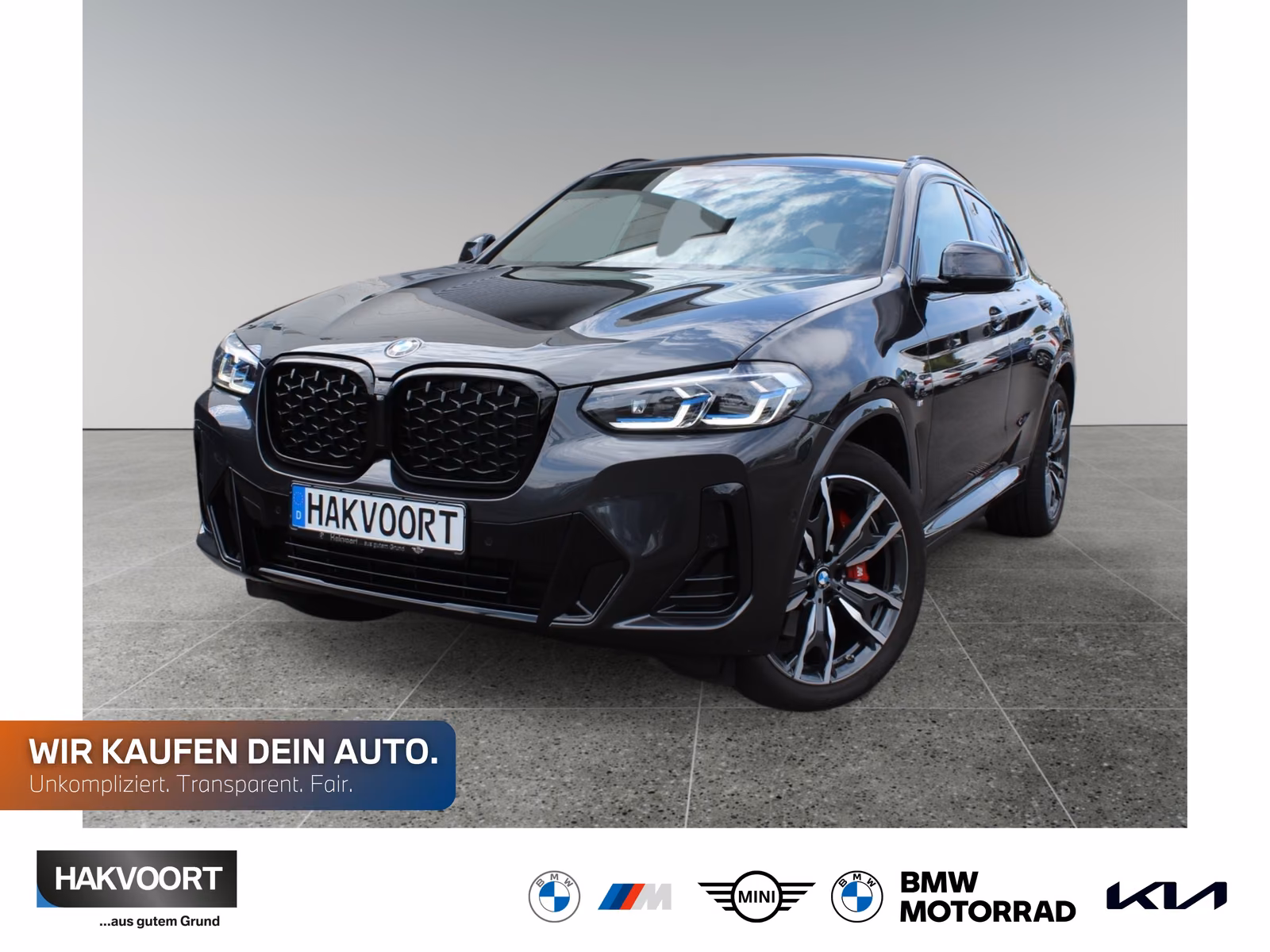BMW X4 xDrive30i M Sport "AHK Head-Up 20"LM SH v+h P