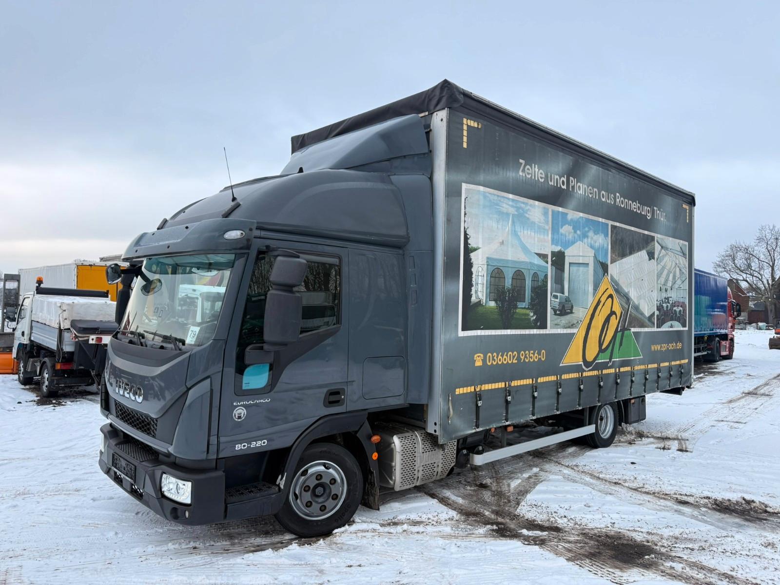 Iveco 80-220*Schlafkabine*St.Heizung*Tief-AHK.*TOP