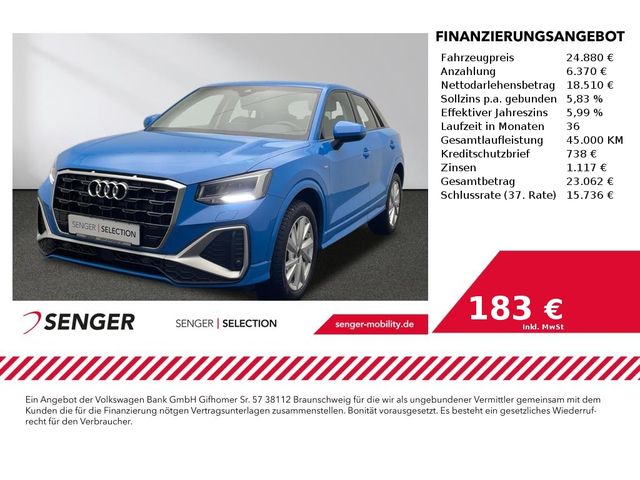 Audi Q2 S line 30 TDI MMI LED Infotainment-Paket