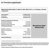 Mercedes-Benz MB Garantie, Top Finanzierung, viel Carbon - Mercedes-Benz AMG GT C aus 2019