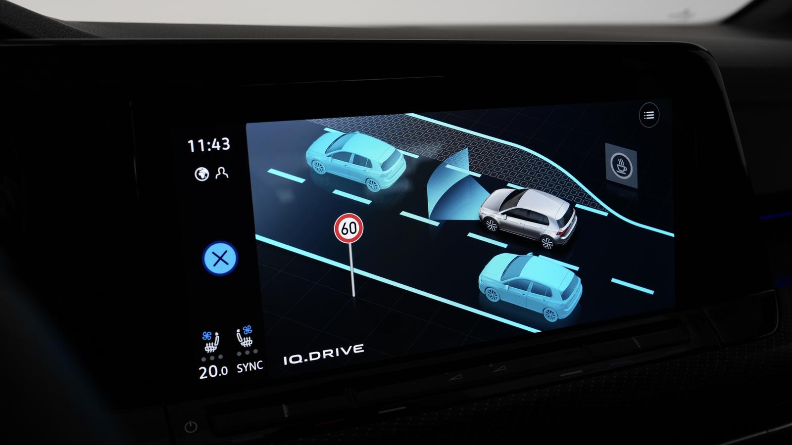 Volkswagen Golf VIII R 4M*PERFORMANCE*HK*R.KAM*LEDER*NAVI, миниатюра 25