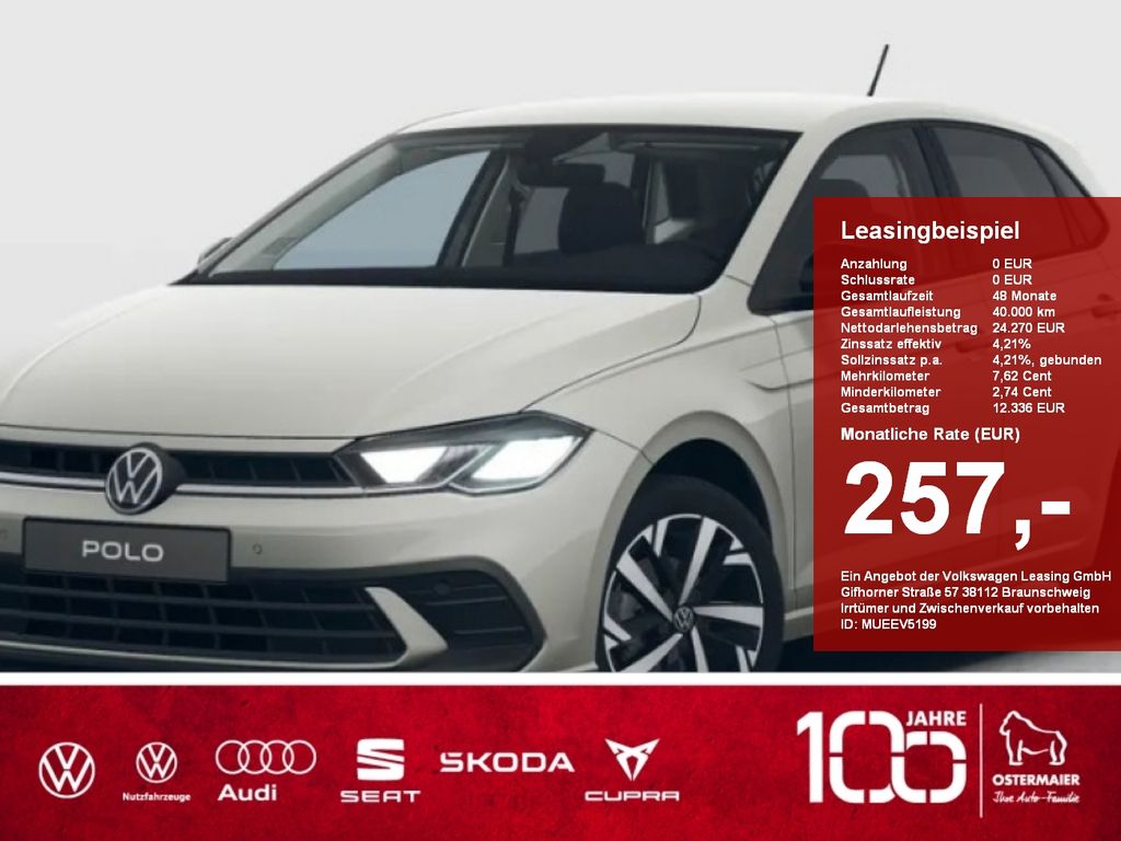 Volkswagen Polo GOAL 1.0TSI 95PS 5-Gang LED,KAMERA,16''ZOLL