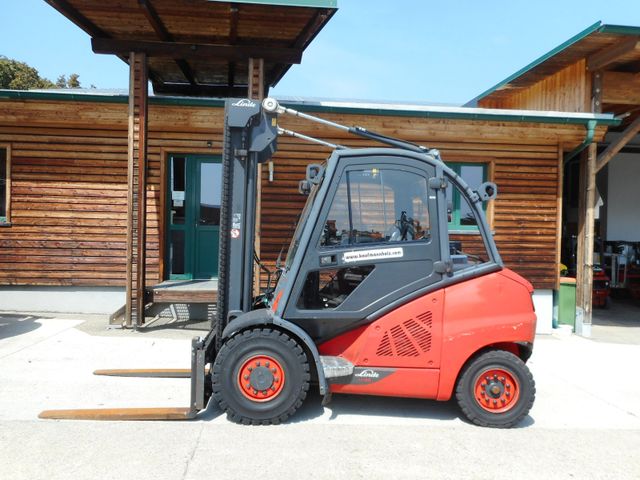 Linde H45D-01 mit WAAGE u. Drucker