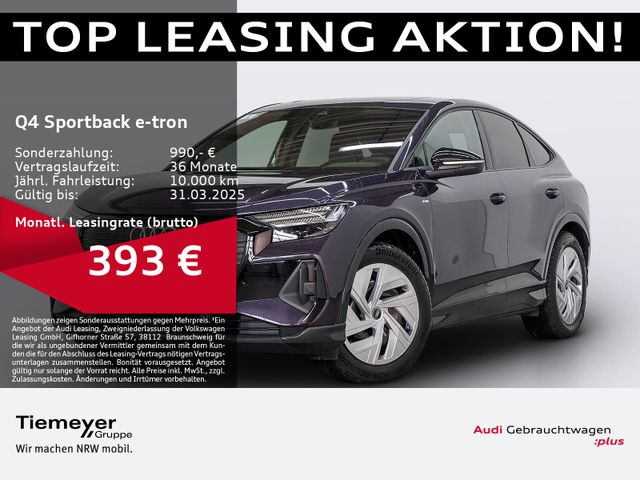 Audi Q4 Sportback e-tron 45 Q S LINE LEDER PANO LM21