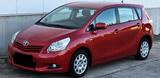 Toyota Verso 1.8l  Automatik 1.Hand 7.Sitzer PDC - rote Toyota Verso